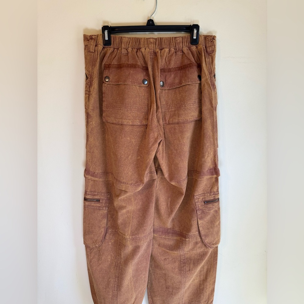 Oli & Hali Rust Orange Cargo Pants *NEW WITHOUT TAGS* - Picture 10 of 15